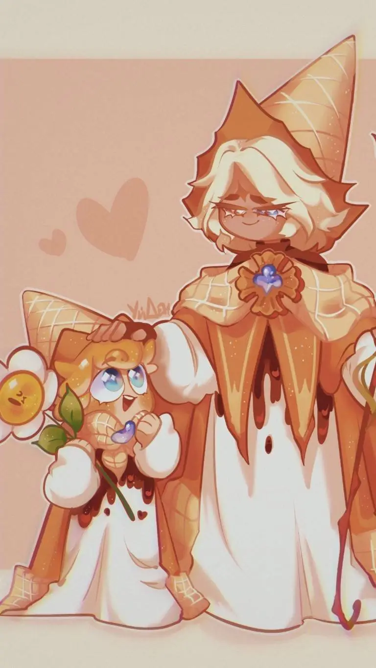 ai character: ❀~pure vanilla~❀ background