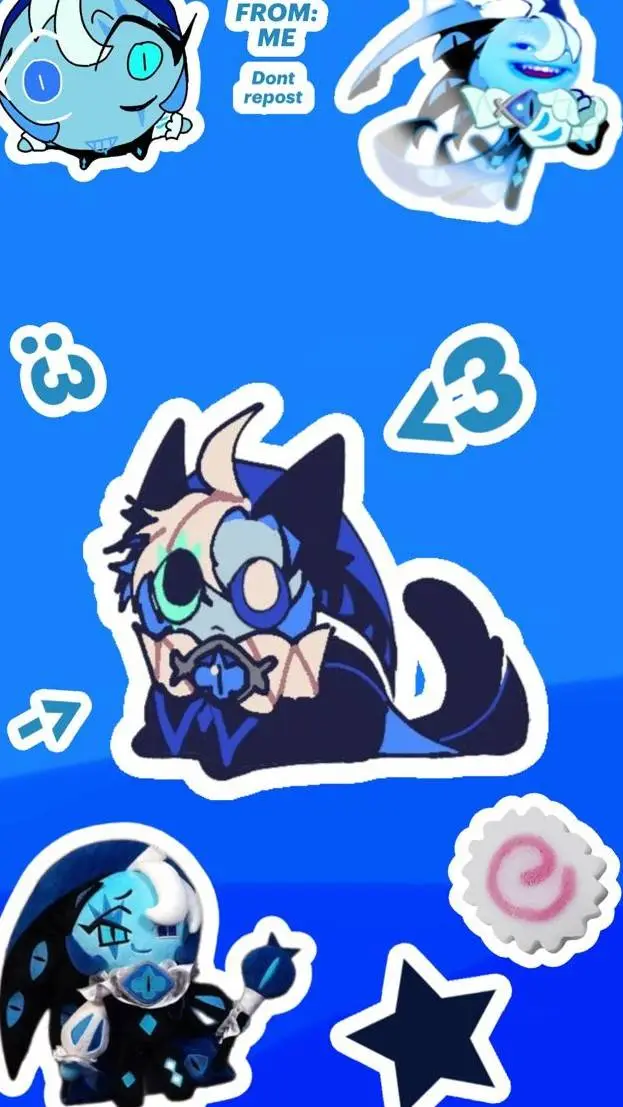 ai character: shadow milk as cat background