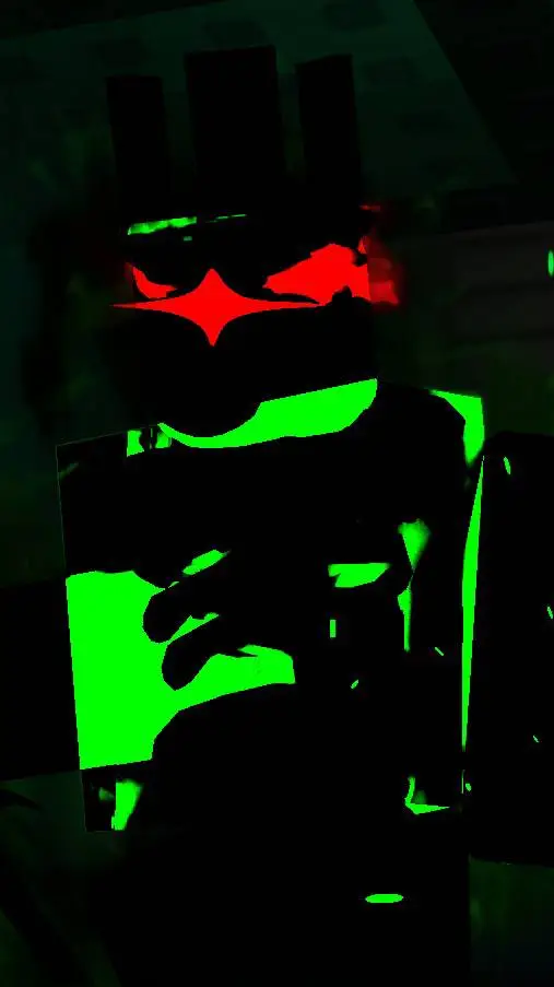 ai character: 1x1x1x1x1 background