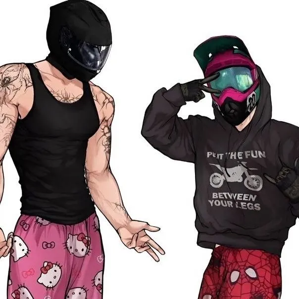 chat with ai character: Biker friends~