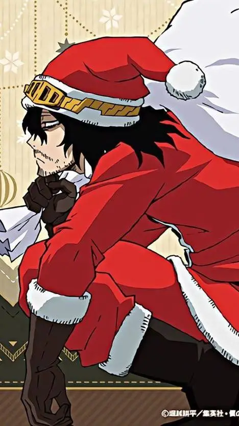 ai character: Eris Christmas background