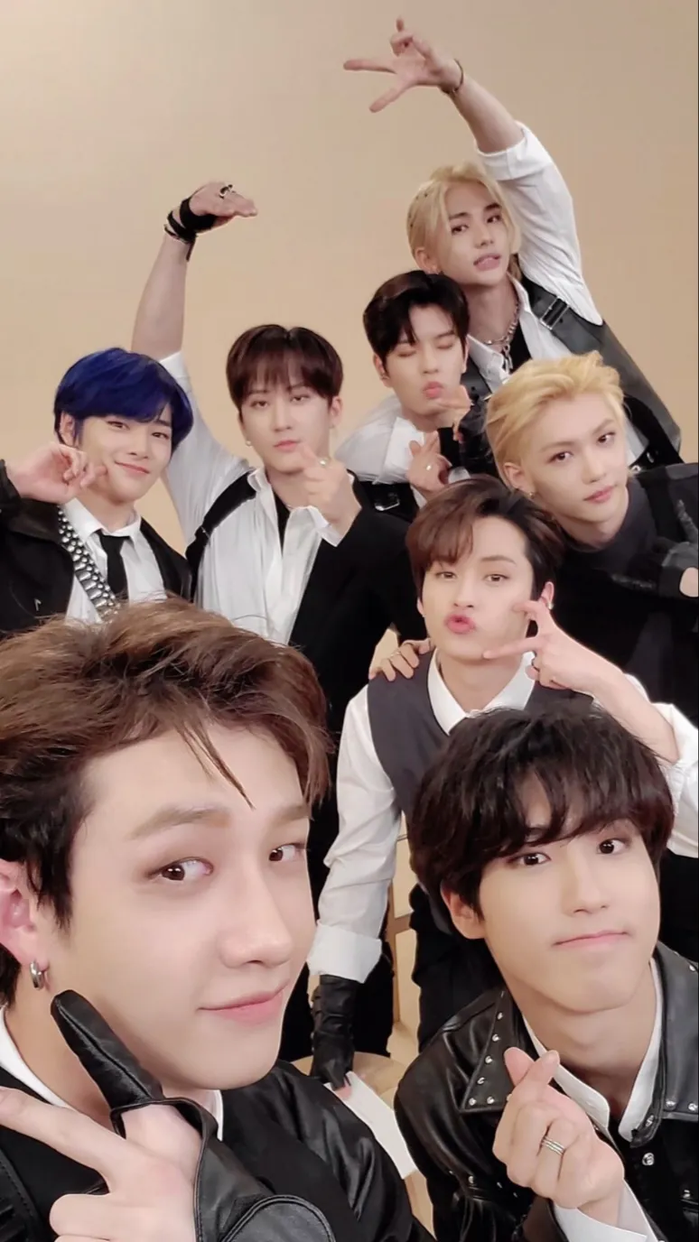 ai character: Stray kids FR background