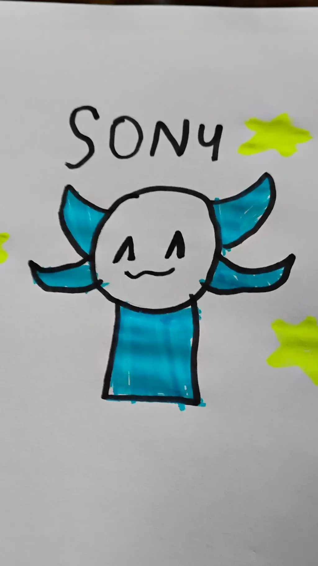 ai character: sony (my oc) 2! background