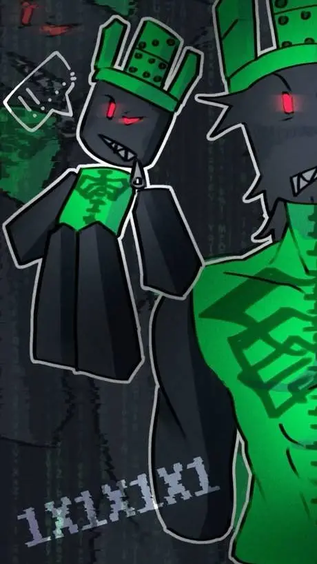 ai character: 1x1x1x1  background