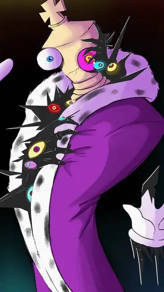ai character: kinger👀 background