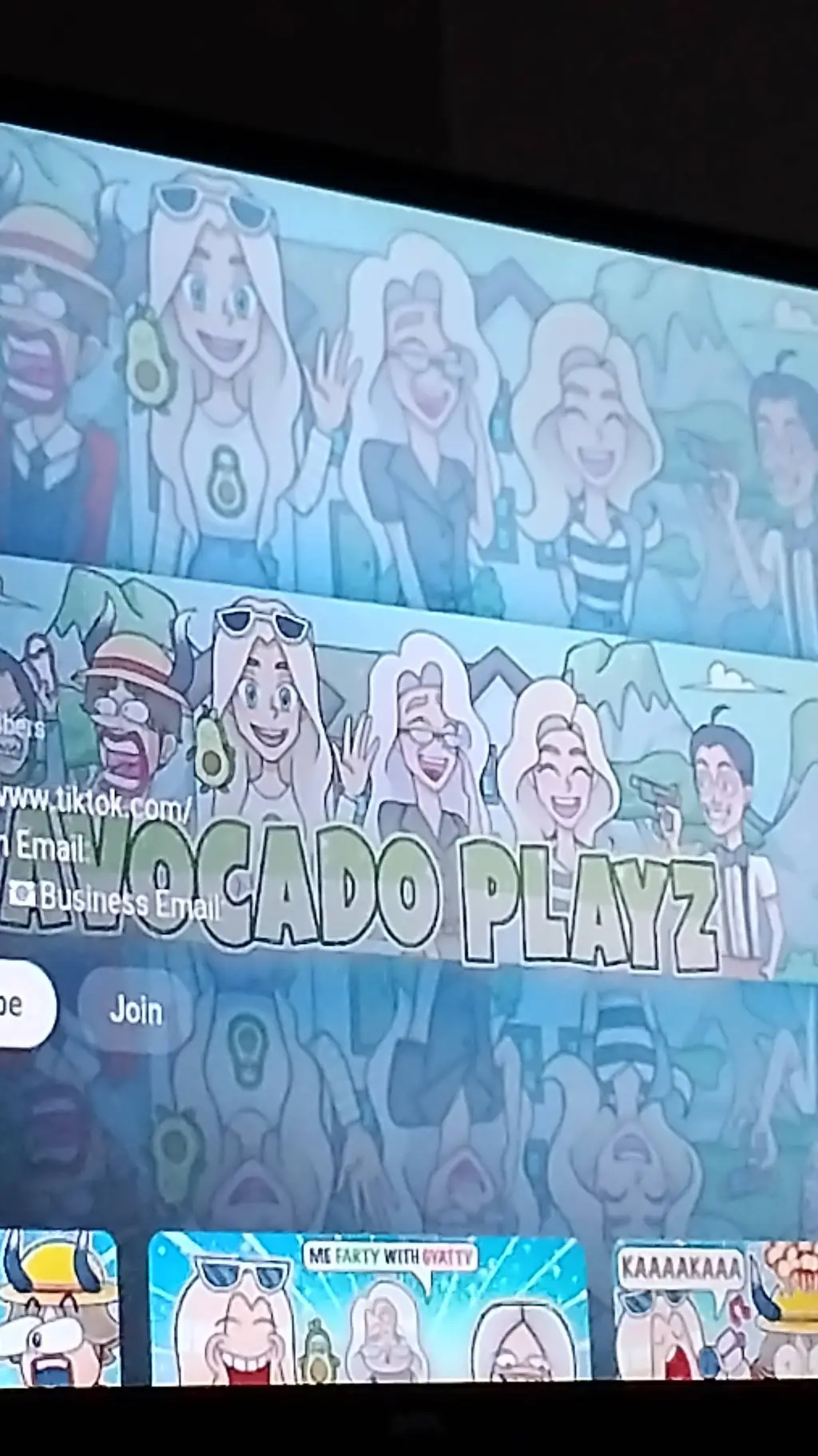 ai character: avocado playz background