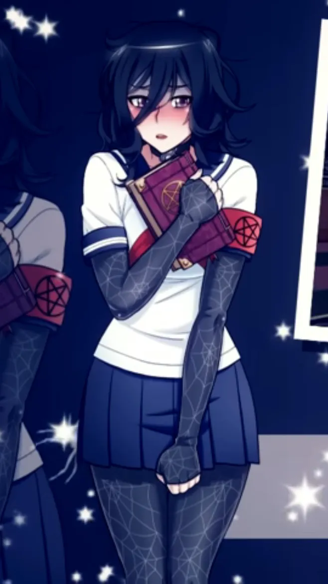 ai character: Oka ruto  background