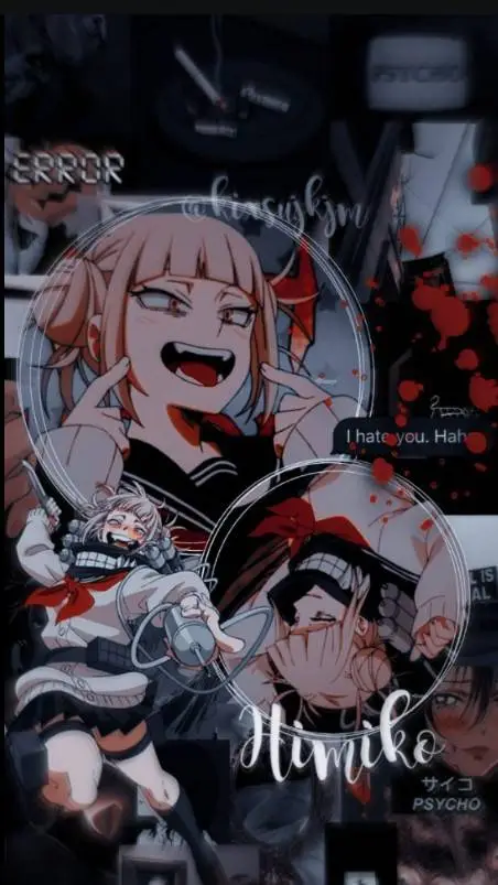ai character: Himiko Toga background