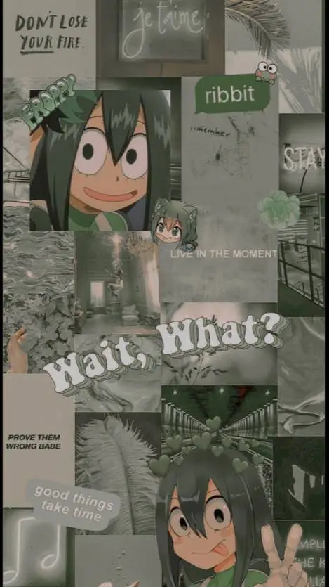 ai character: Tsuyu Asui background