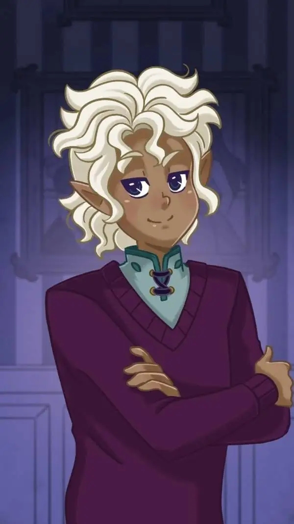 ai character: lorde Caspian  background