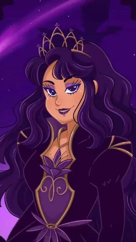 ai character: Rainha inominável background