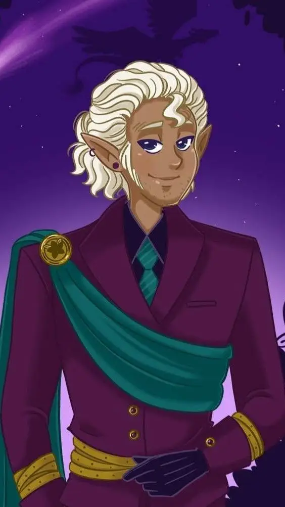ai character: Lorde Caspian  background