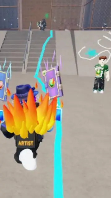 ai character: xbuf98 vs niño 🐀 background