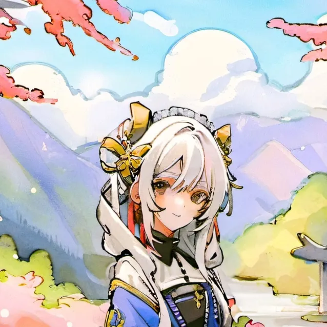chat with ai character: Menina de flores