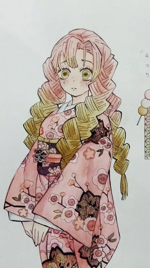 ai character: Mitsuri Kanroji! background