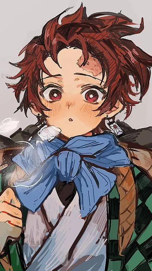 ai character: Tanjiro Kamado! background