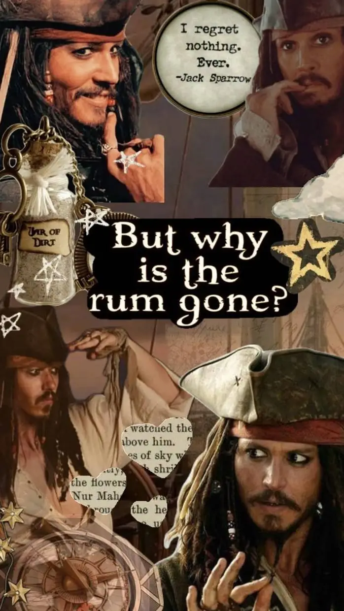 ai character: Jack Sparrow  background