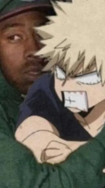 ai character: Katsuki Bakugo background