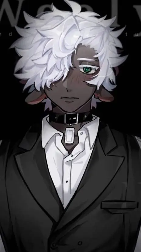 ai character: wooly human  background