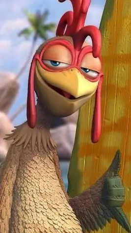 ai character: chicken joe background