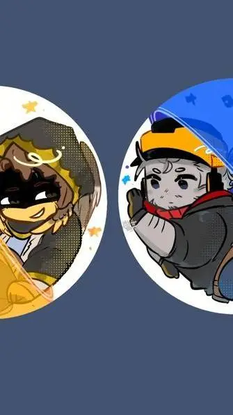 ai character: builderman x shedl background