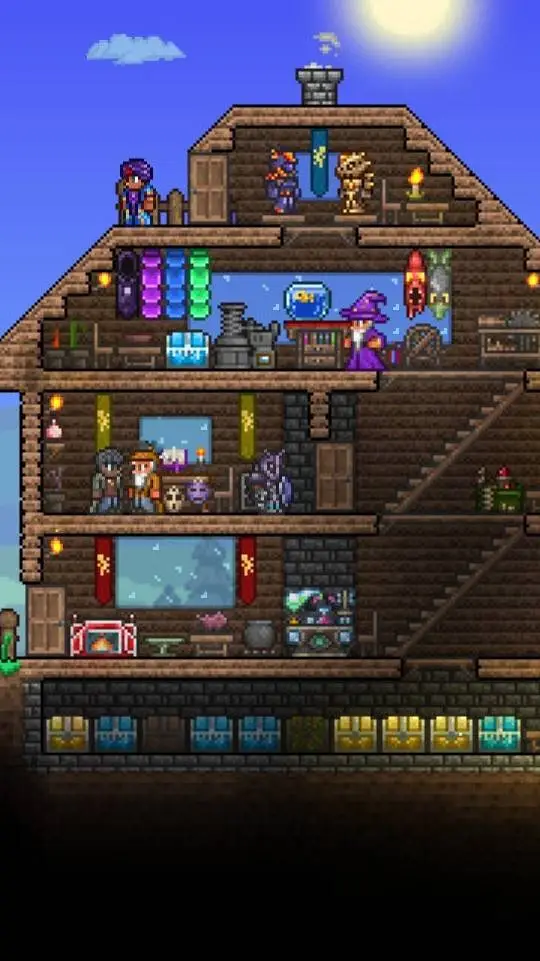 ai character: Terraria background