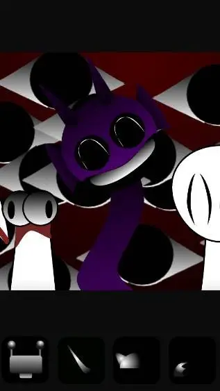 ai character: Durple phase 8 Mod background