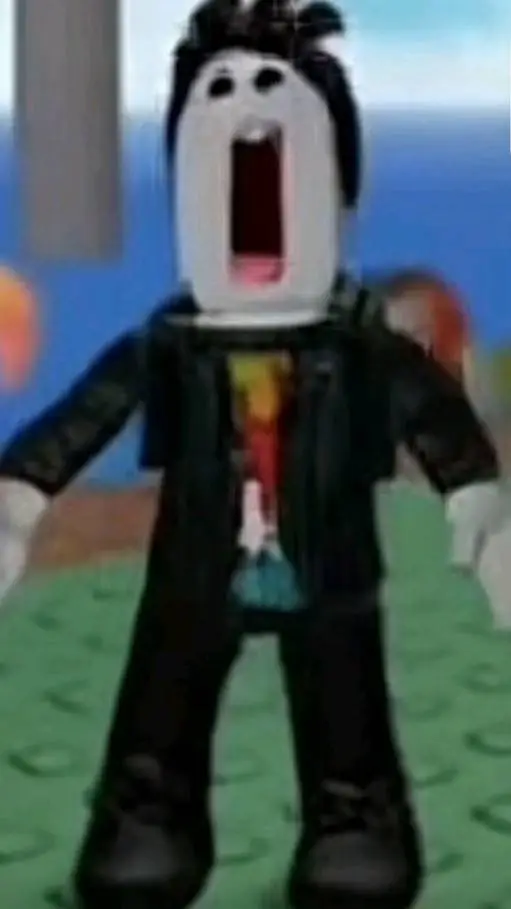 ai character: screaming Roblox background
