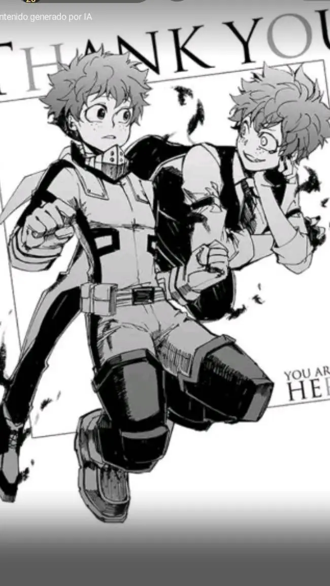 ai character: deku no hero background