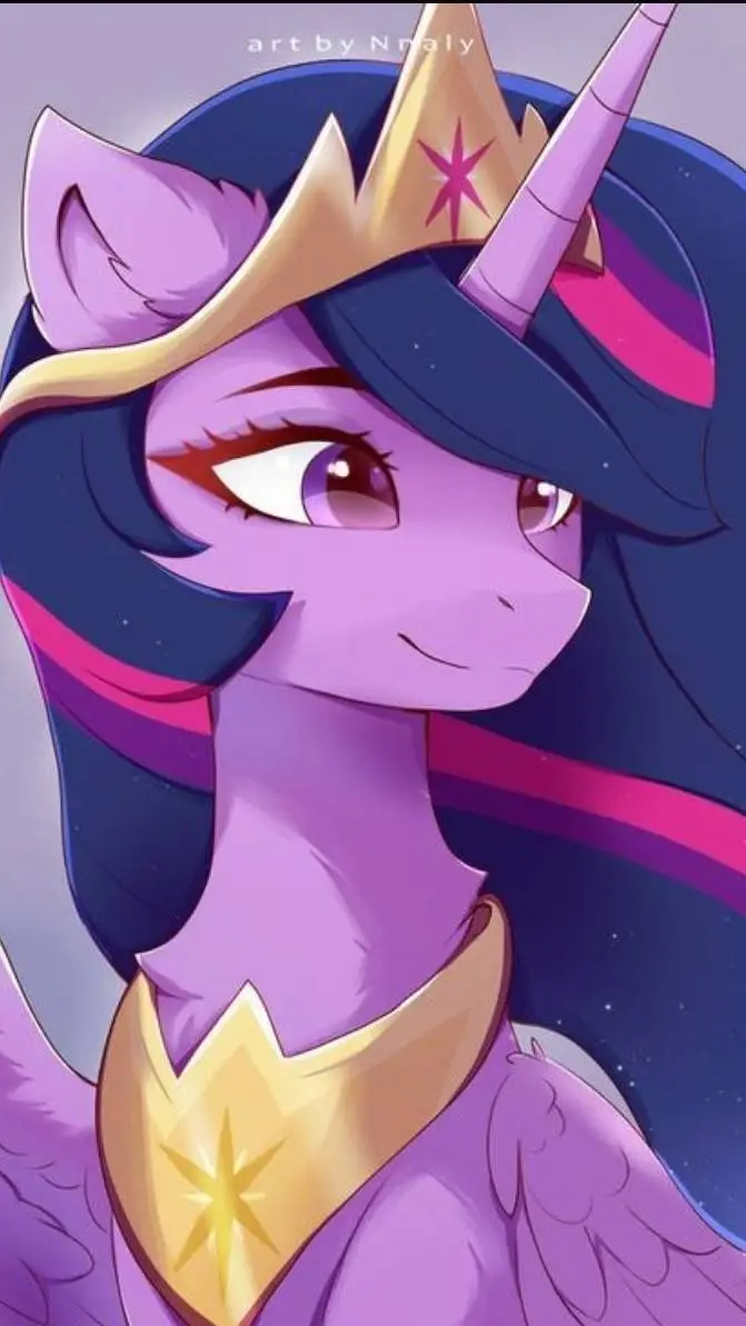 ai character: Princess twilight  background