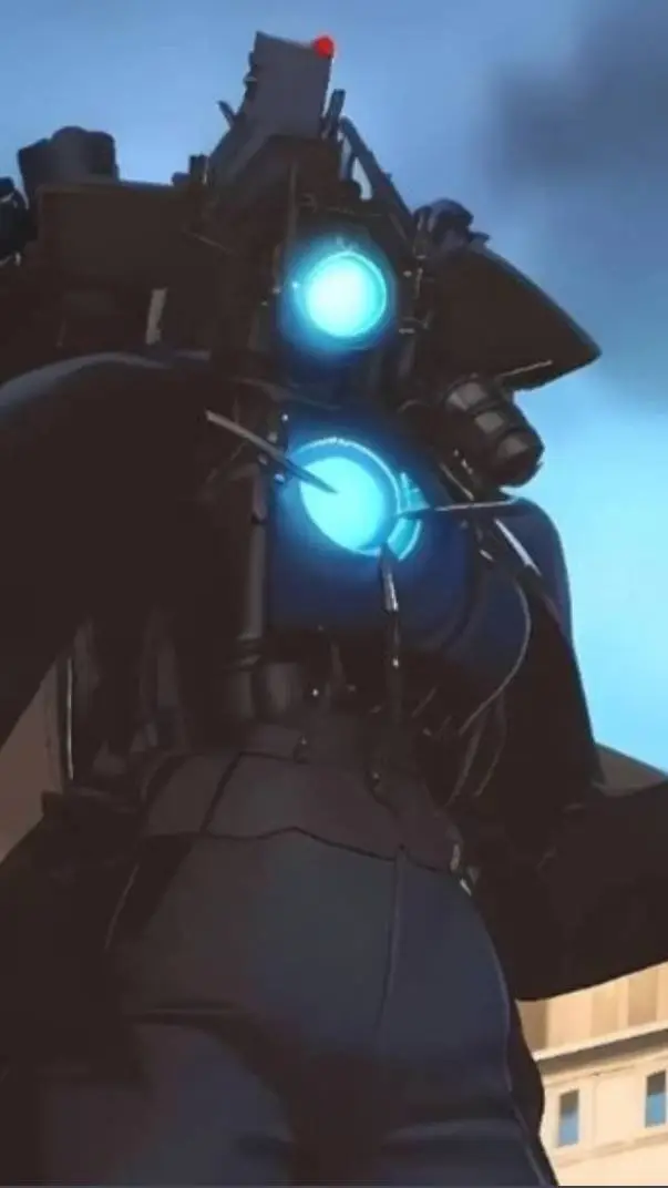 ai character: Titan Camerawomen background