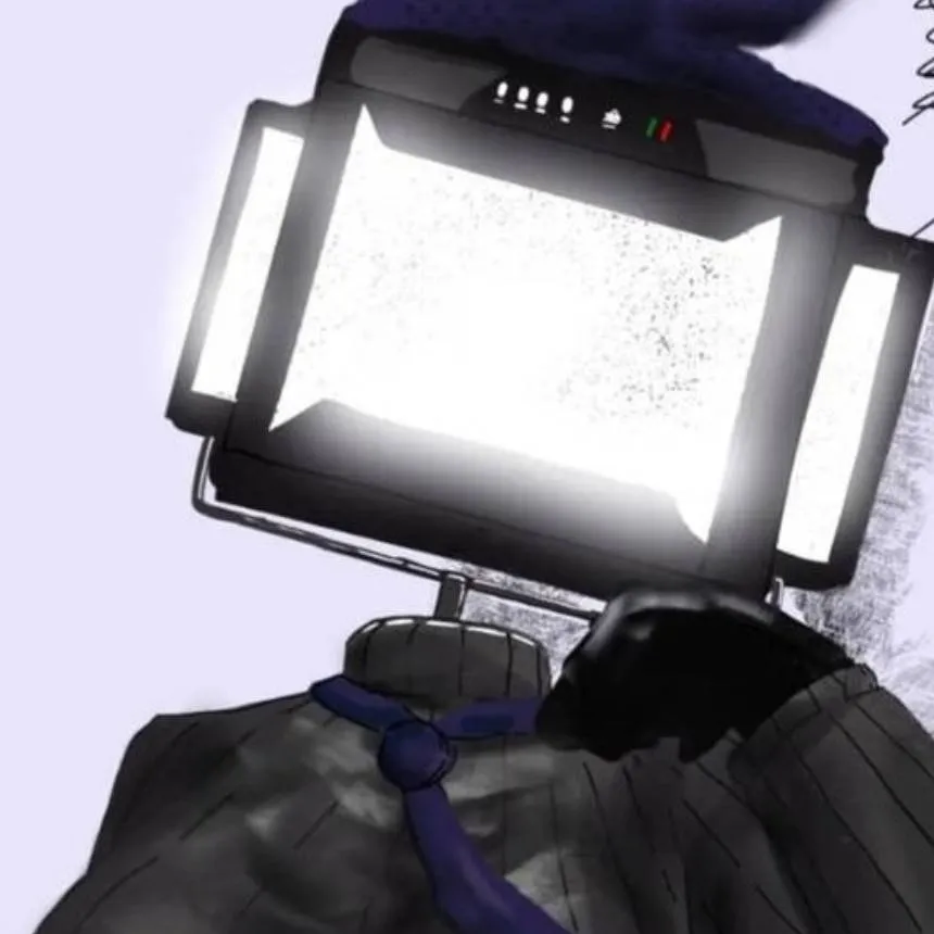 chat with ai character: Large tv women