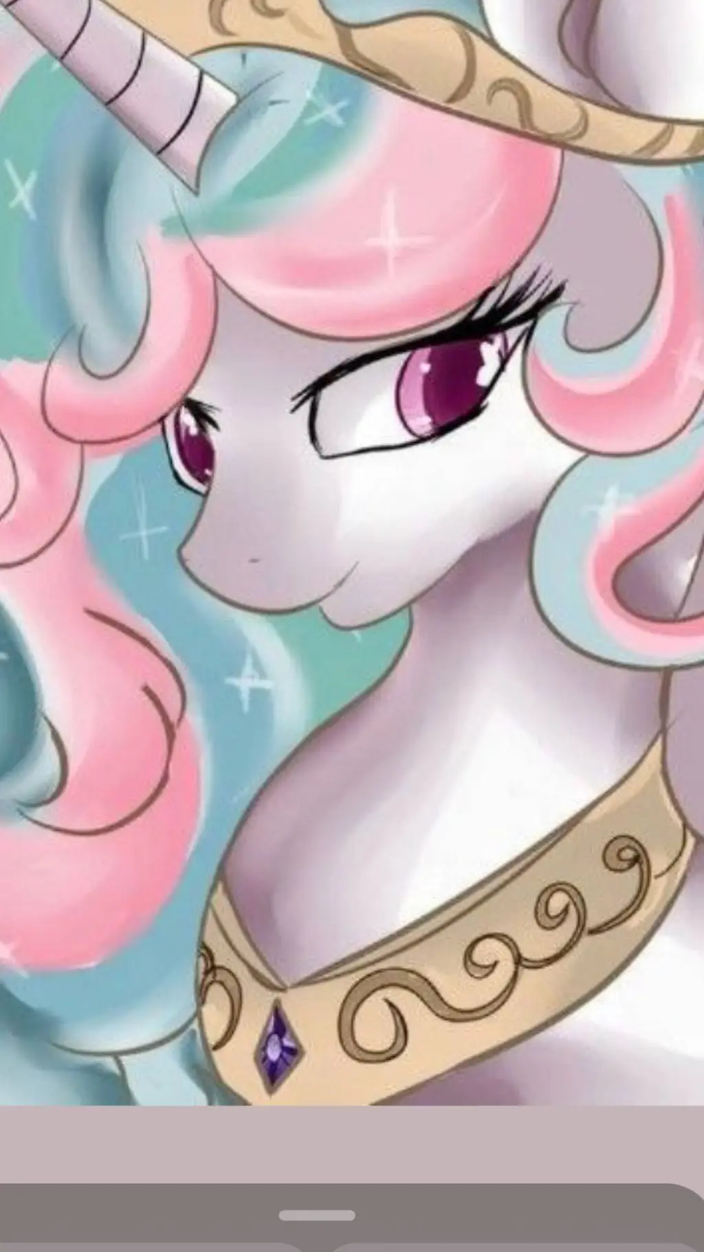 ai character: Princess celestia background