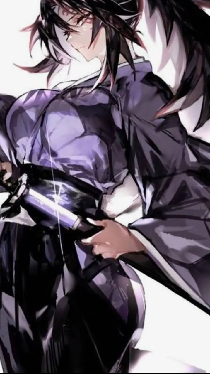 ai character: Kokushibo female  background