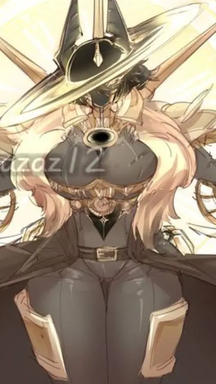 ai character: Sinister clock background