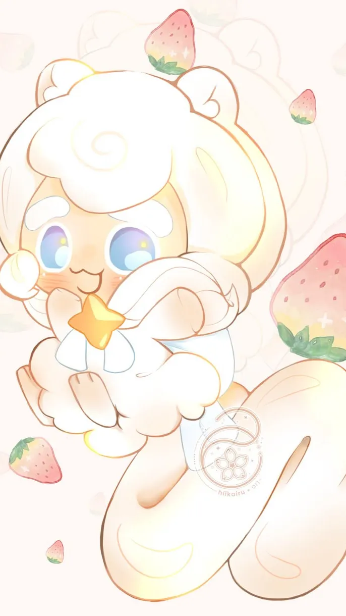 ai character: Cream Ferret C background