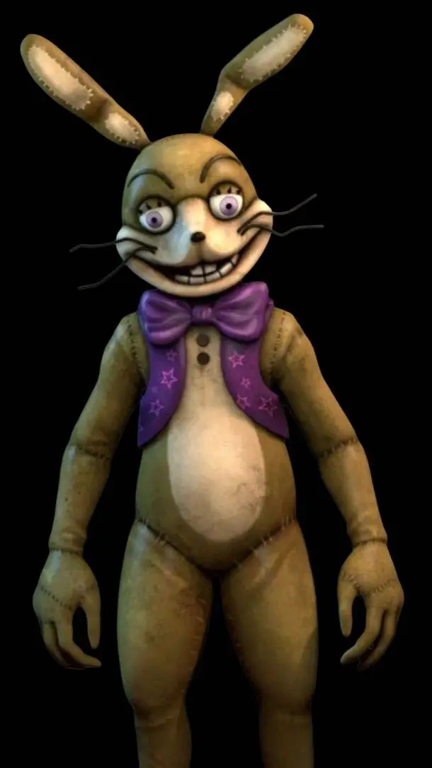 ai character: Glitchtrap background