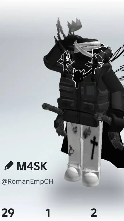 ai character: M4SK background