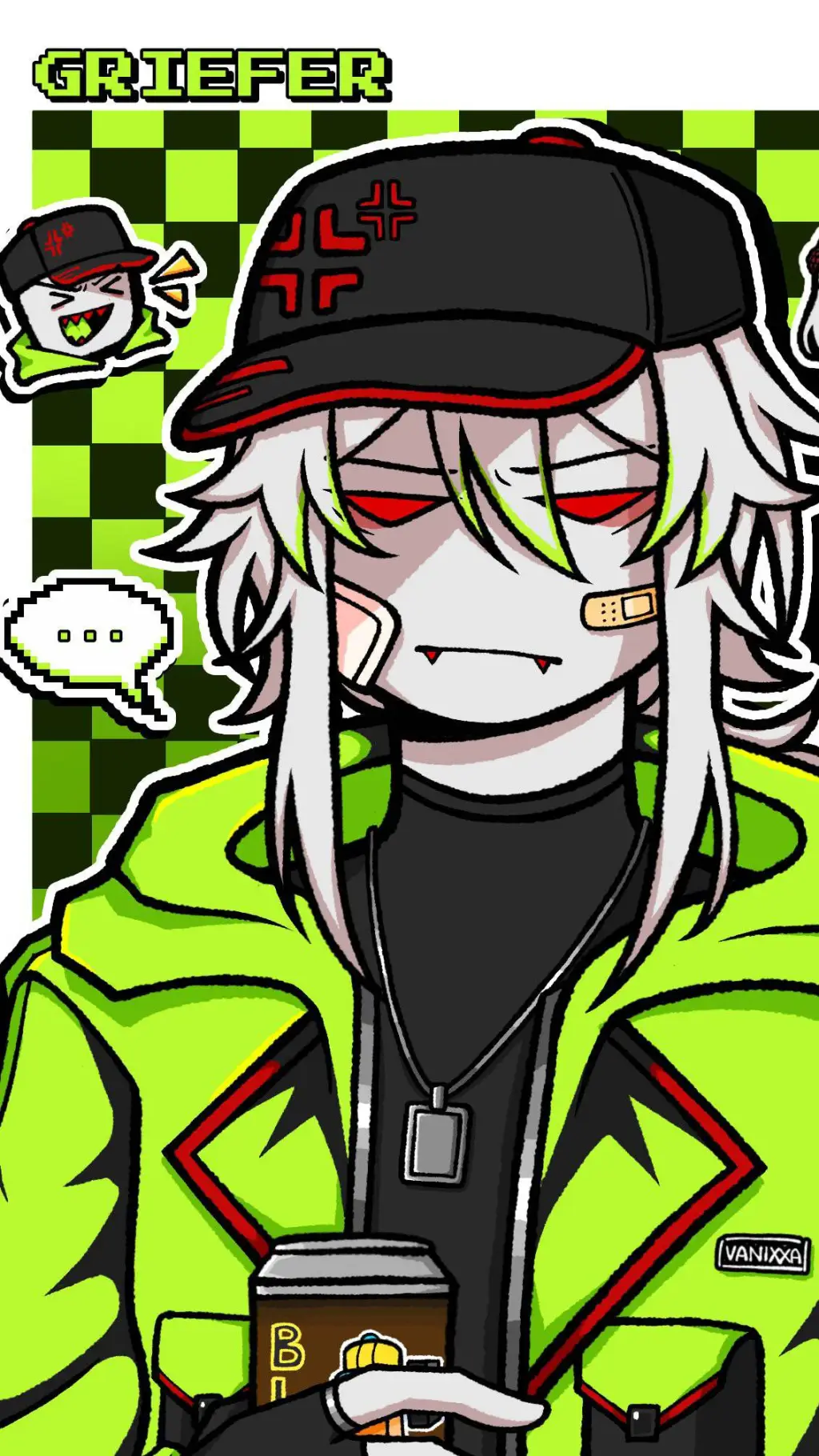 ai character: Griefer background
