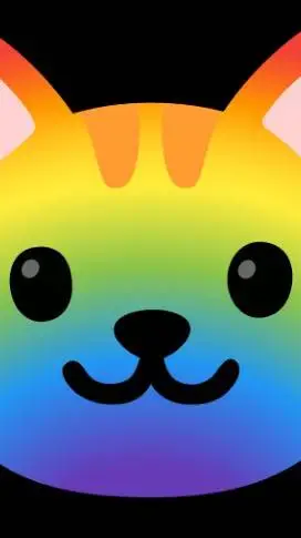 ai character: gato triste background