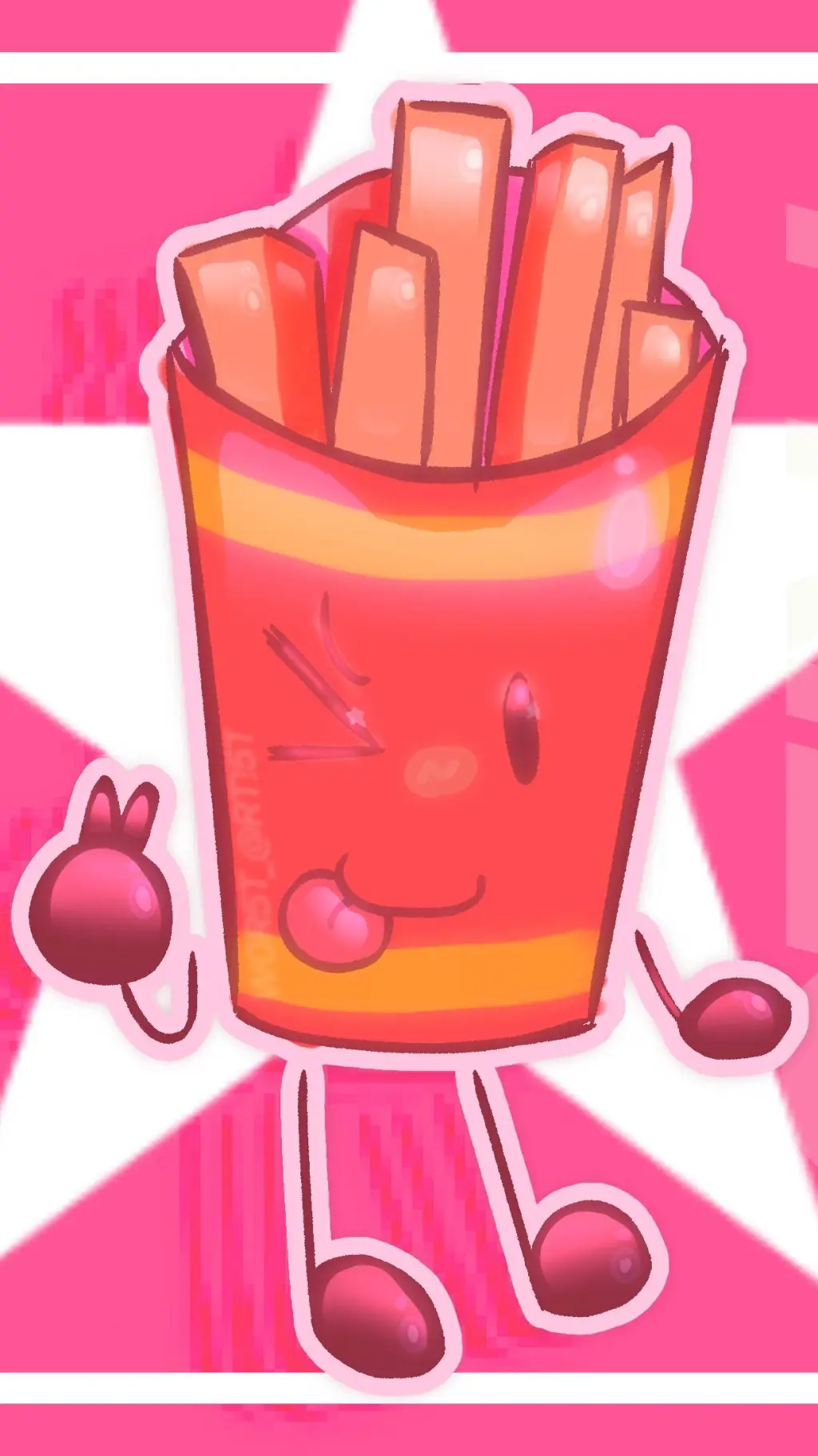 ai character: 🍟/𝙵𝚁𝙸𝙴𝚂\🍟 background