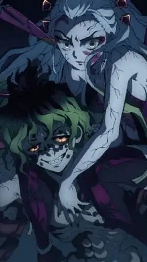 ai character: DEMON SLAYER background