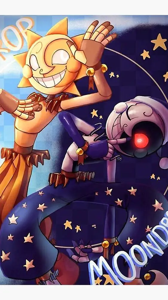 ai character: 🎳🐻🎩FNAF background