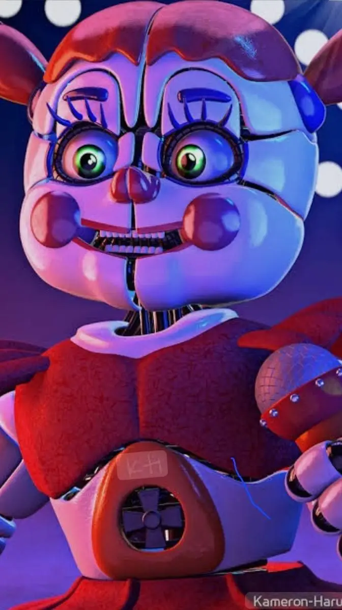 ai character: *circus baby* background