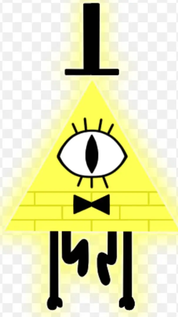 ai character: bill cipher background