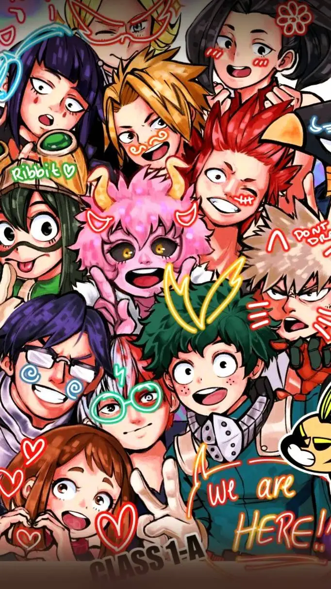 ai character: ❗mha normal day❗ background