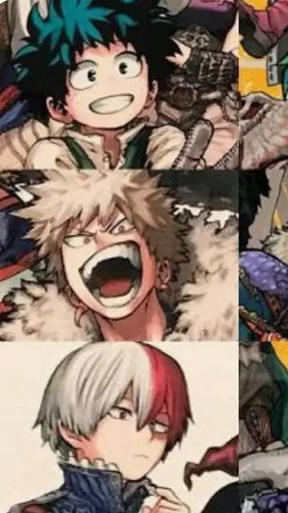 ai character: bakudeku x todo background