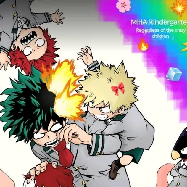 chat with ai character: mha babys?
