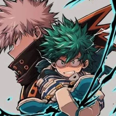 chat with ai character: izuku and bakugo 