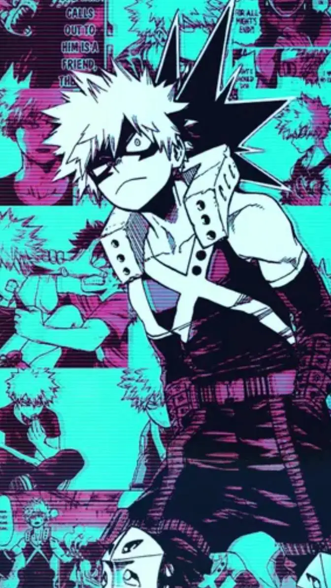 ai character: 💥 Katsuki Bakugo 💣 background